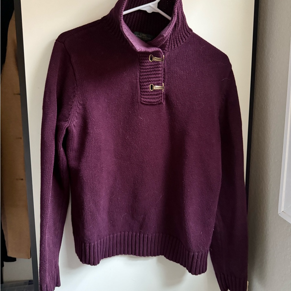 Women's Burgundy Sweater